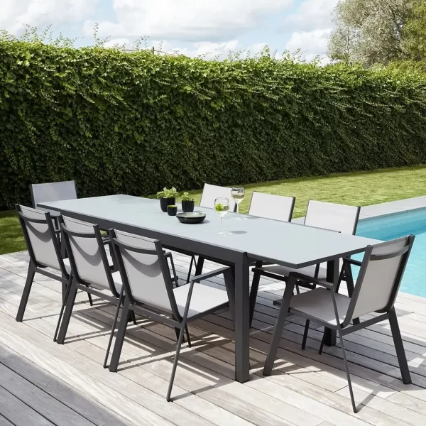 USA Europe market popular Coffee Patio dinning table and chair Set Outdoor Garden Furniture - Image 6