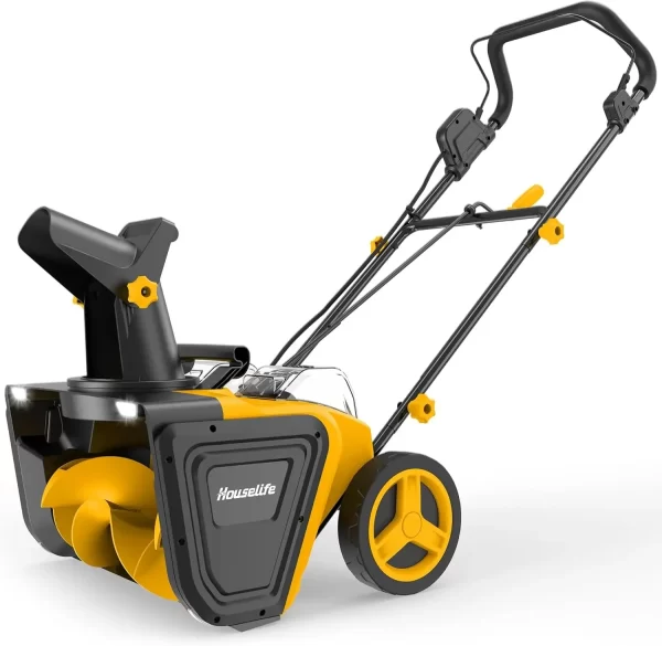 Cordless Snow Blower Compatible with Dewalt 20V Max Battery, 2 x 20V Snow Thrower with Brushless, 20" Electric Snow
