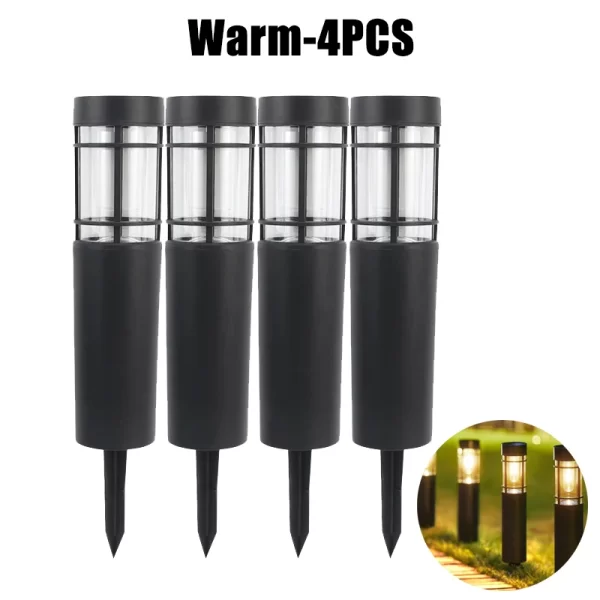 Solar Pathway Lights Outdoor-4PCS - Image 11